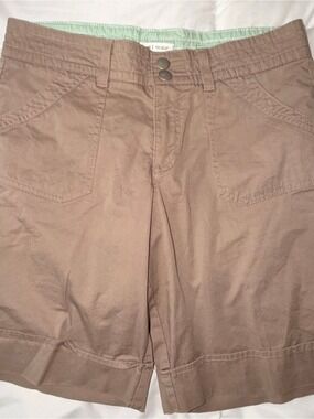 Lee Women's Tan Bermuda Shorts